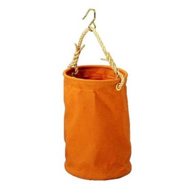 Kozuchi KB-06-24BBR Bucket with Bottom Plate with Hook, Brown, 9.4 inches (240 mm)