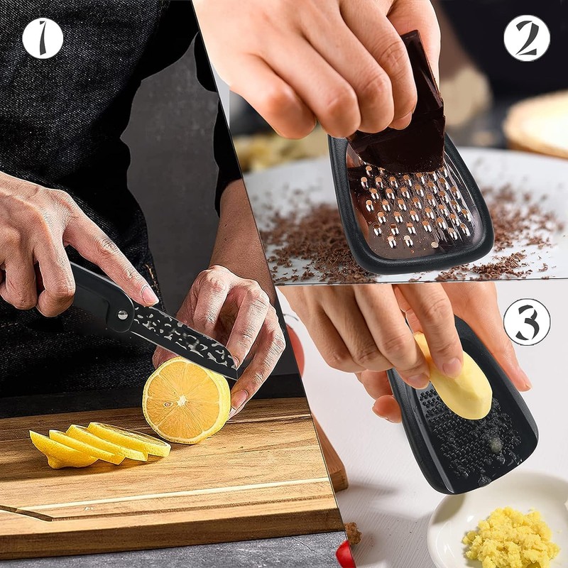 Kitchen Gadgets Set of 6 Space-saving Cooking Tools for Small