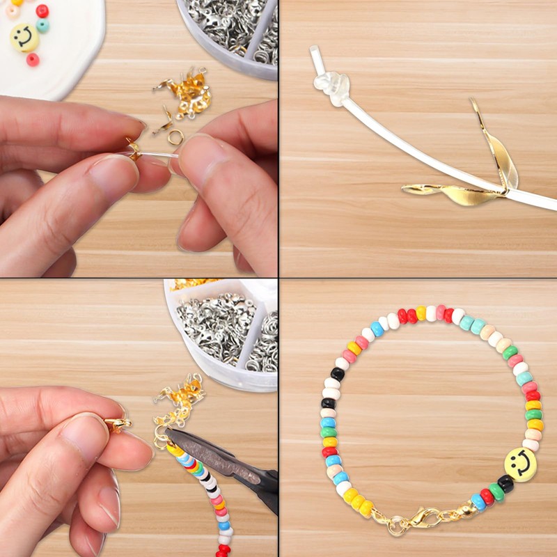 450 Pcs Jewellery Clasps Set, Lobster Clasps for Jewelry Making,