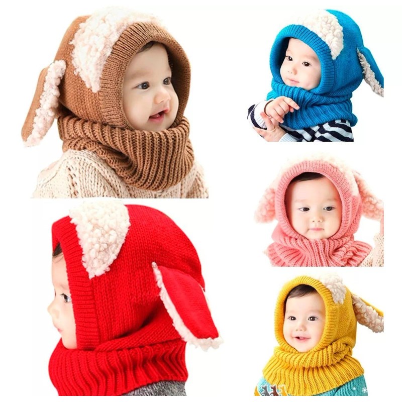 Mafab Gorros Bufanda Tejido De Bebé Oveja Invierno Unisex Colores