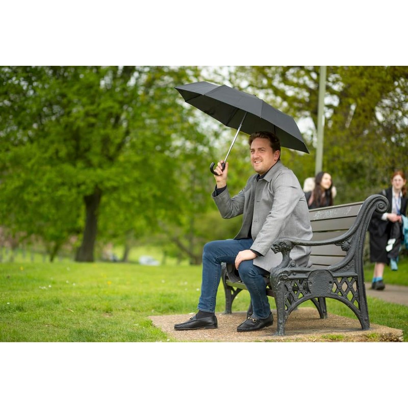 Fulton Open & Close 11 Umbrella Black