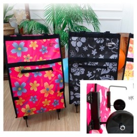 Foldable Market Shopping Cart & Luggage Trolley Market Cart
