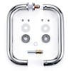 Ranbo Hardware 8" Back to Back Tubular Shower Door Pull