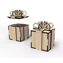 Unbranded gift Box w-bow