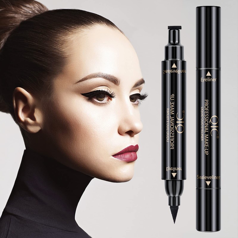 Eyeliner Stamp Black, Eyeliner Liquid Liner, Black Eyeliner Waterproof Eyeliner