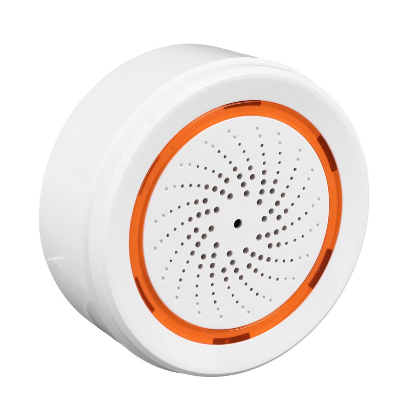 Smart Indoor Sound and Light Alarm USB Battery Dual Power