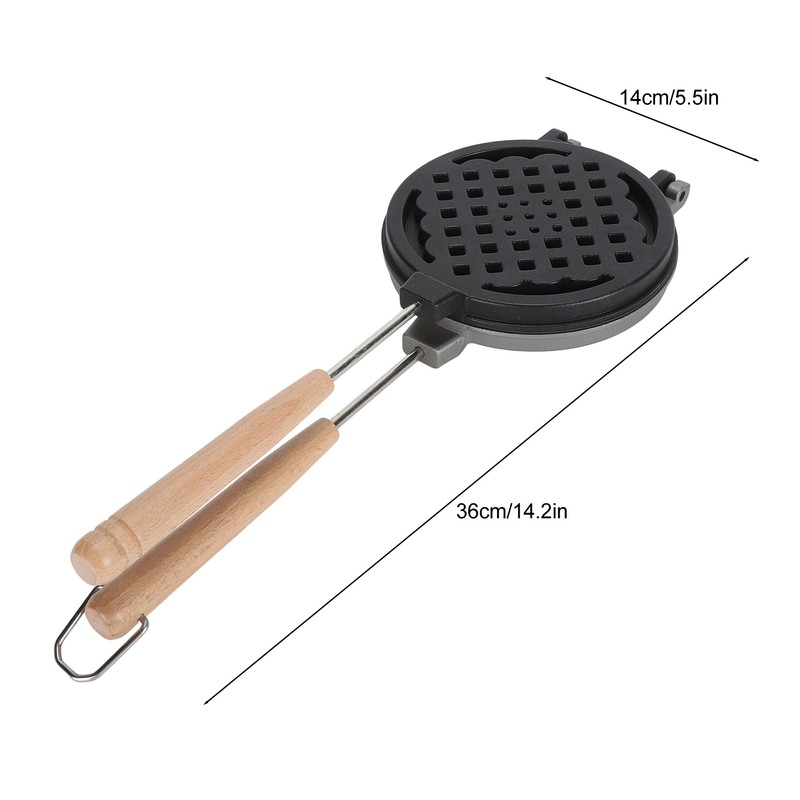 Nonstick Waffle Maker Pan Dual Sided Non Stick with Removable
