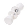Aqbau® Door Knob, Rotatable on Round Rosette Knob Knob Door