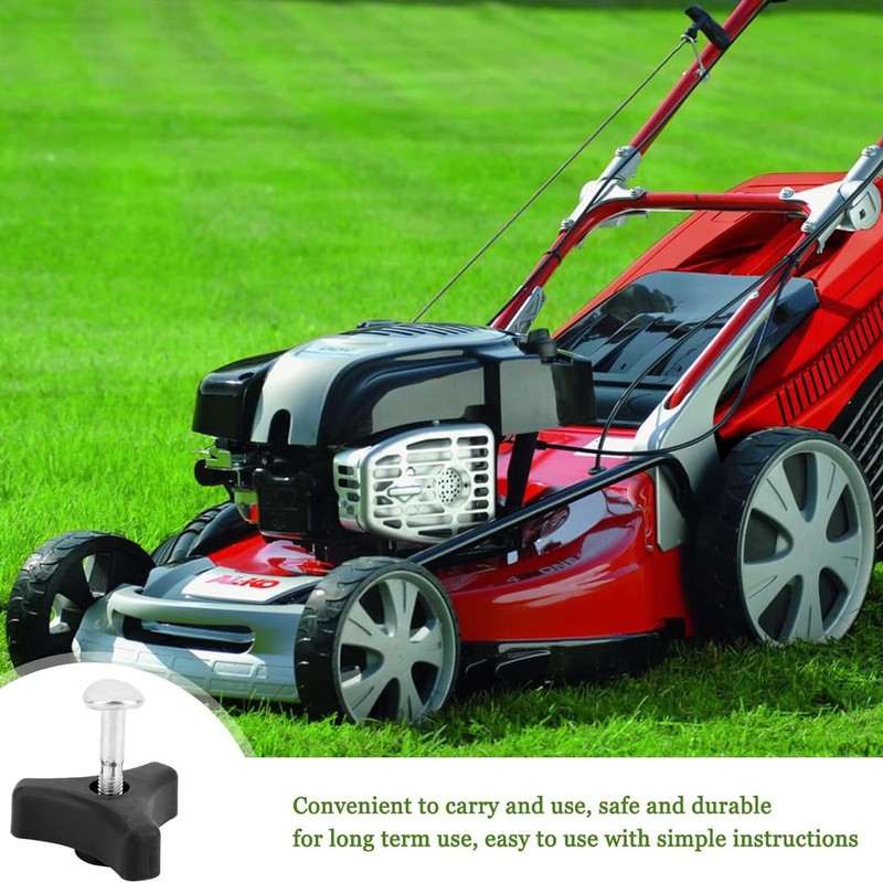 4 Sets Triangle Handle Knob Nut Screw Bolt Set for