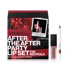 SMASHBOX AFTER THE AFTER PARTY LIP SET | THE NEUTRALS | 2 PC Gift Set, NEW!