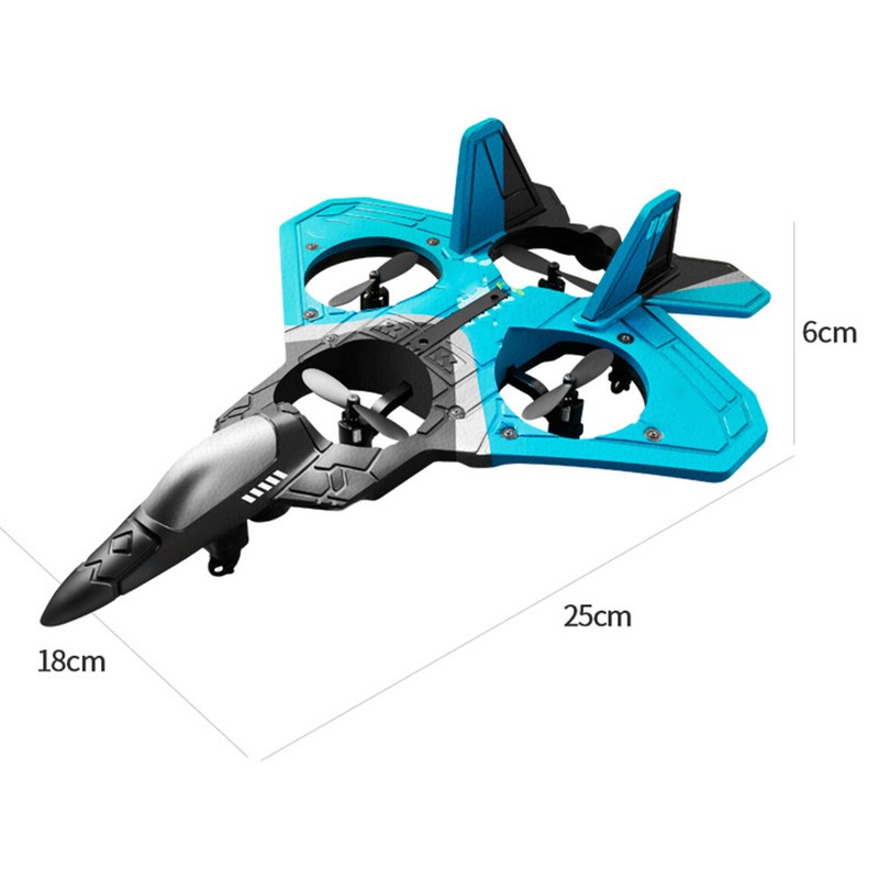 2.4 GHz Kids RC Glider Model LED Light Stable Flight