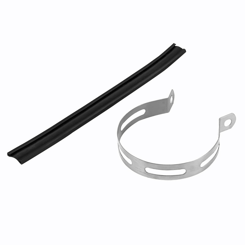 AYNEFY Motorcycle Exhaust Mount Universal Exhaust Mount Bracket Muffler Bracket