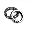 IKKO'S 100pcs Stainless Steel Split Rings Stainless Steel Metal Jig