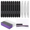 15-Piece Professional Nail File and Buffer Kit with Storage Box