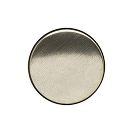 PF WaterWorks PF0743 Pop-Up Stopper Replacement Cap (Threaded) 1.5 in Dia - Only FITS EasyPOPUP, HairFREE, ClogFREE, SinkSTRAIN, FlexPOPUP Stoppers - Brushed Nickel