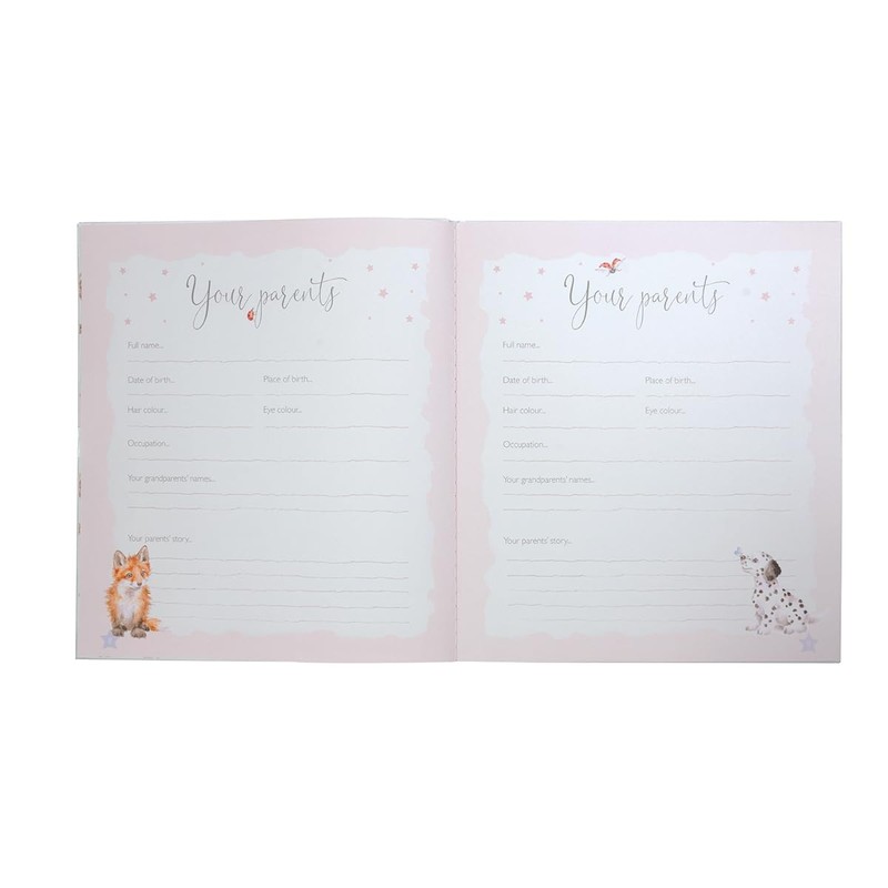 Wrendale Designs by Hannah Dale Baby Record Book