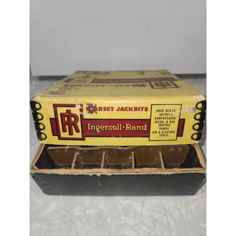 Ingersoll Rand (NOS) 1-3/8" Rock Drill Bit, Carbide Tip Cross,