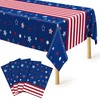 QZYL 4 Pack 4th of July Decorations, 54" x 108"