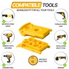 PERCH 9 Pack Tool Holder Wall Mount for DeWalt 20v/60v