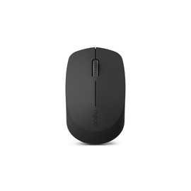 Rapoo MT100G Bluetooth Wireless Mouse, 2.4 GHz Multi-Devices, 4 Buttons, 800 dpi/1000 dpi/1200 dp/1600 dpi/2400 dpi (5 Levels) (Black)