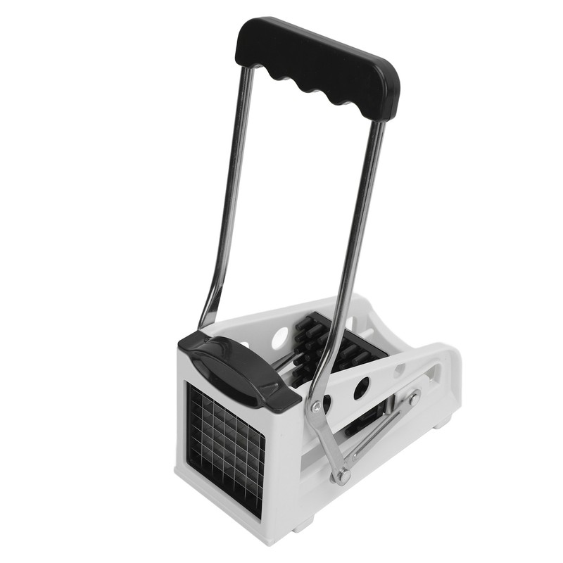French Fry Cutter Manual Professional Potato Cutter Stainless Steel Great