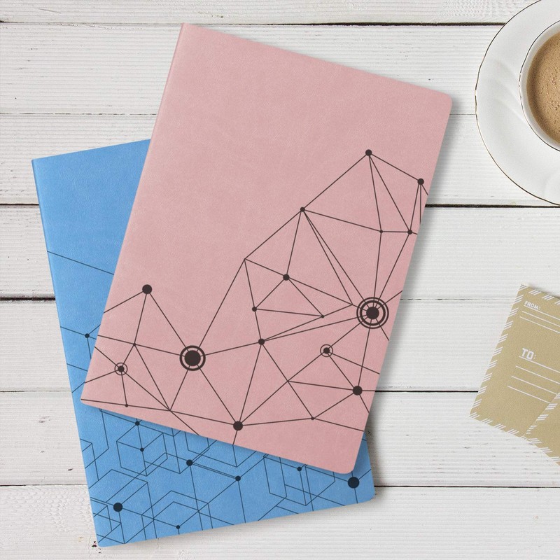GRT A5 PU Leather Colourful Writing Notebook Journal Diary Notebook