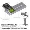 OUZRTG Camera Stabiliser Quick Release Plate for DJI Ronin Rsc2