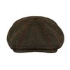 Sterkowski Shelby Cap | 100% Harris Tweed Newsboy Cap for