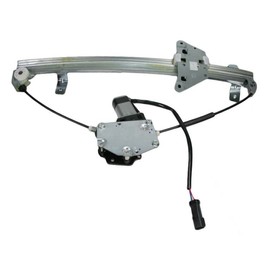 Rear Left Power Window Regulator & Motor Assembly Drivers Side Compatible with 2000-2004 Dodge Dakota 1998-2003 Durango CH1550104