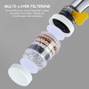 2-Piece Tap Filter, Activated Carbon Tap Water Filter, 360 Degree
