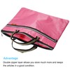 PATIKIL Waterproof Zipper File Bag, Documents Books Tools Storage Zip