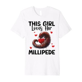 Millipedes Mom Entomologist Arthropod Insect Millipede Premium T-Shirt