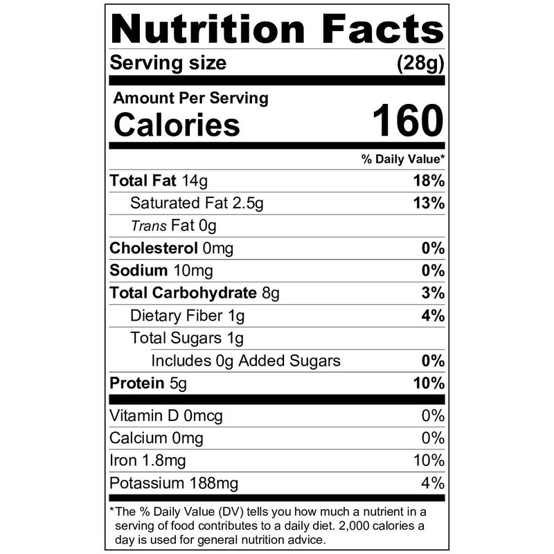 NUTS U.S. – Roasted and Unsalted Cashews | Whole Kernels