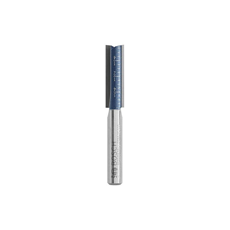 Bosch 85224MC 5/16 in. x 1 in. Carbide-Tipped Double-Flute Straight