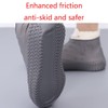 ZOSTLAND Silicone Waterproof Shoe Covers Rain Socks,Reusable Foldable Non-Slip Shoes