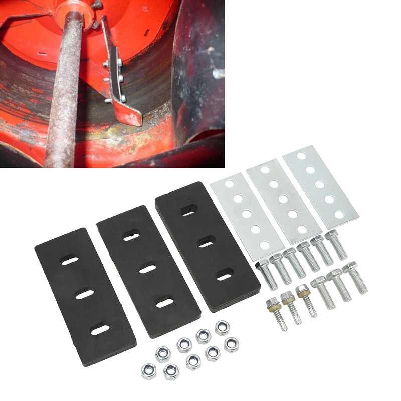 Snow Blower Impeller Kit Modification 3/8in HD 3 Blade Universal
