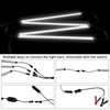 12V LED Exterior Light Bar Kit Dimmable Camping String Lights