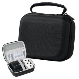Ponek Case M100 - Máquina de etiquetas compatible con impresoras de etiquetas B21, T50M Pro, M110, para etiquetadoras y cintas de etiquetado, caja con