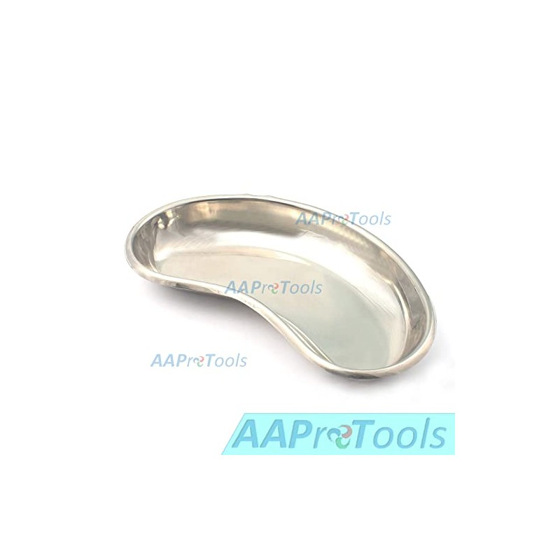AAProTools 10" Kidney Bowl Basin Emesis Tray Stainless Steel Satin