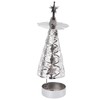 Spinning Candle Holder Rotating Candlestick Set for Romantic Wedding Christmas