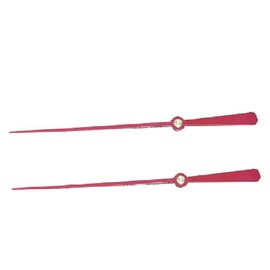 anbcollectibles 2 Red Sweep Second Hands for Quartz Clock Movements. 2 3/4 inch