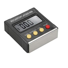 LED Digital Angle Gauge Level Finder With Magnetic Base for Bevel Angle of Miter Saw/Automobile Test and Repair etc.