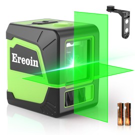 Laser Level Self-leveling Green Cross laser tool with vertical and horizontal lines,360 degree rotation self-leveling mode&IP54 waterproof for Picture Hanging Indoor & Outdoor