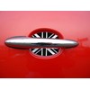 Fits Mini Cooper Black and White British Flag Auto Accessory
