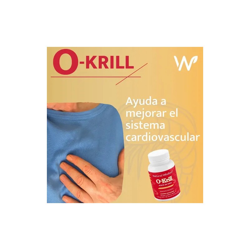 Aceite de Krill Premium 180 caps Apoyo al Bienestar Cardiovascular
