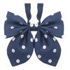 White Fang NC074 Women's Polka Dot Ribbon, Uniform, Students, Bowtie,