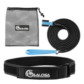 TAALOGA® Swimming Belt | Swimming in the Spot Without Countercurrent System | Swimming Resistance Rope for Sports and Fun in Any Pool