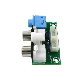 WINGONEER Audio Power Amplifier Input Port Plate Pinboard Lotus Socket + 3.5MM Audio Jack 3P Jack Base