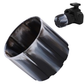 SLR Camera Silicone Lens Cover, Universal Lens Cap Camera Lens Caps Waterproof Fallproof SLR Camera Silicone Lens Compressible 65-110mm/2.6-4.3in for Lens Protection