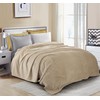 Utopia Bedding Fleece Blanket King Size Camel (90x102 Inches) Luxury